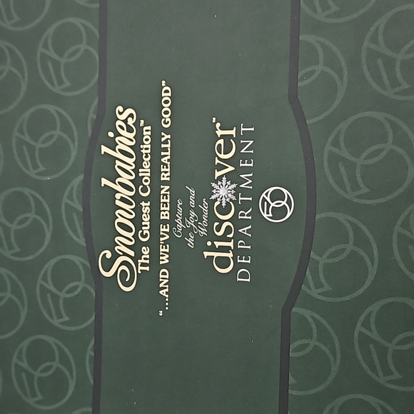 Vintage Dept 56 Snowbabies Guest Collection '..And We've Been Really Good' Santa - Picture 7 of 9